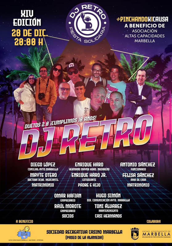 XIV edición de DJ Retro Marbella