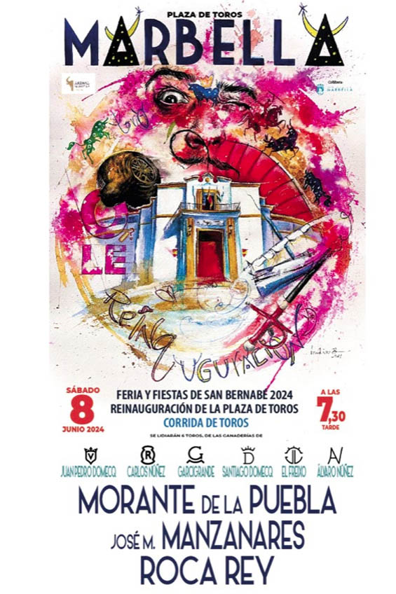 Programa Feria y Fiestas de San Bernabé Marbella 2024