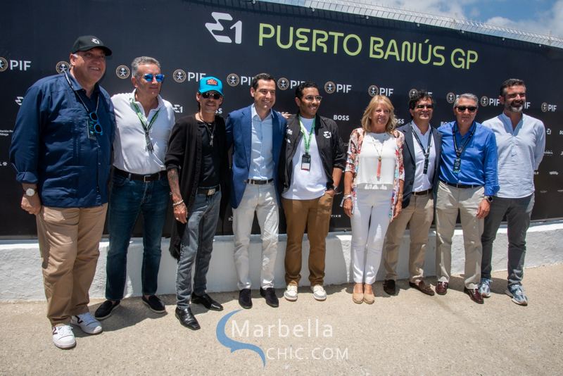 El Team Miami de Marc Anthony ganador de la E1 Puerto Banús GP