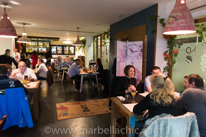 restaurante back marbella