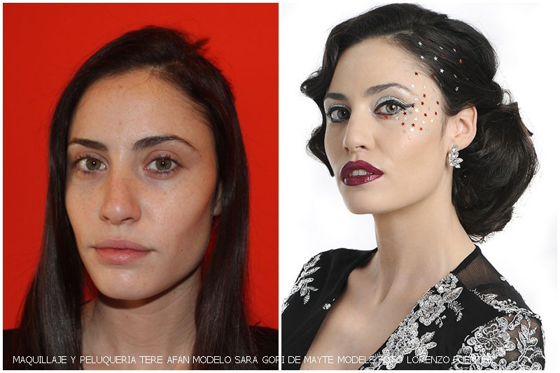 maquillaje nochevieja tere afan