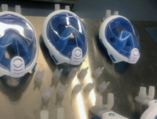 máscaras de buceo estepona