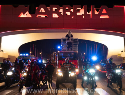 papa noel en marbella