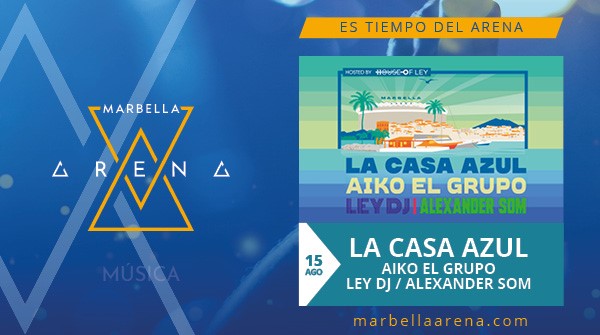 la casa azul marbella arena