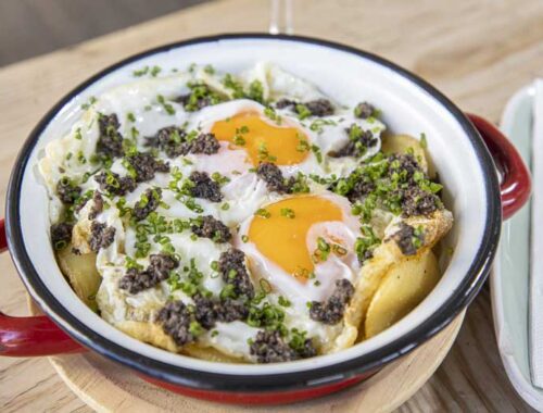 restaurante lateral marbella huevos trufa