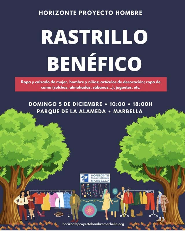 rastrillo proyecto hombre marbella