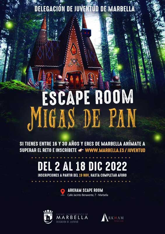 escape room migas de pan marbella