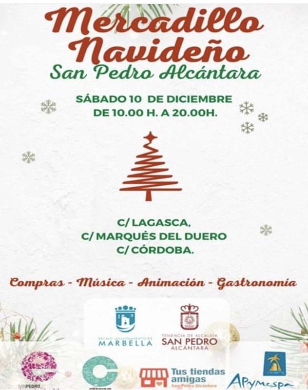 mercadillo navideño de San Pedro Alcántara