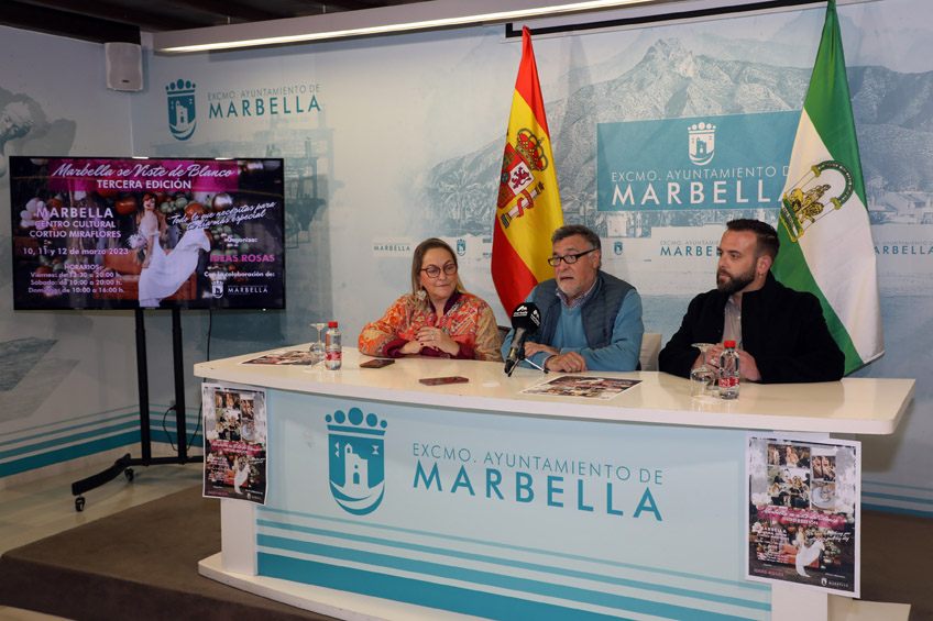 marbella se viste de blanco