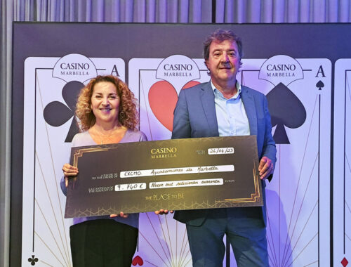 Casino Marbella dona casi diez mil euros a proyectos sociales