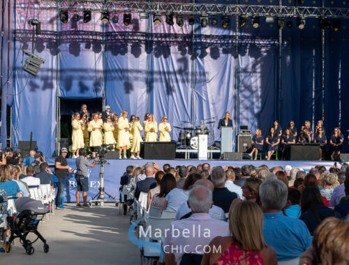 Ceremonia inaugural de la Solheim Cup 2023 en Marbella Arena