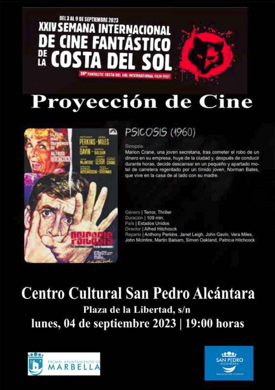 XXIV Semana Internacional de Cine Fantástico de la Costa del Sol