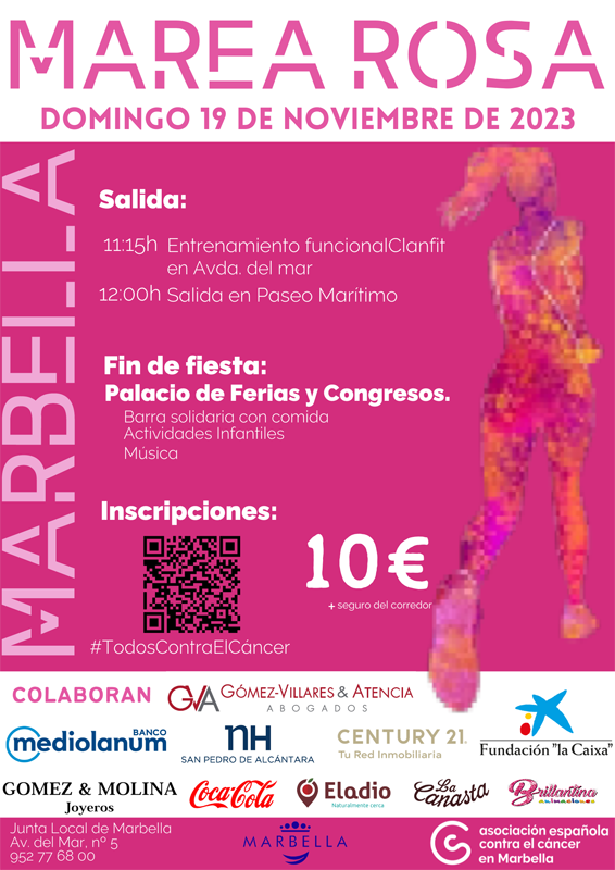 Carrera Marea Rosa Marbella 2023