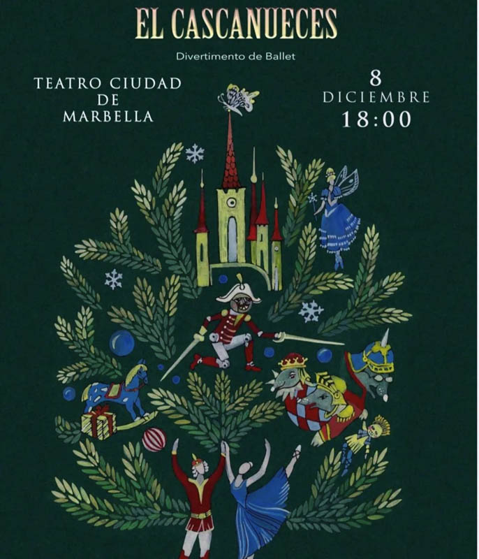 Ballet el Cascanueces en Teatro Ciudad de Marbella