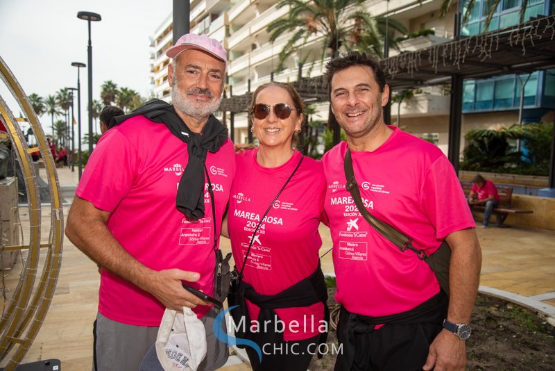 XII Carrera contra el cáncer de mama "Marea Rosa" en Marbella