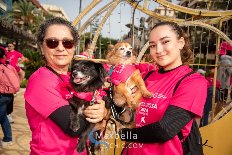 XII Carrera contra el cáncer de mama "Marea Rosa" en Marbella