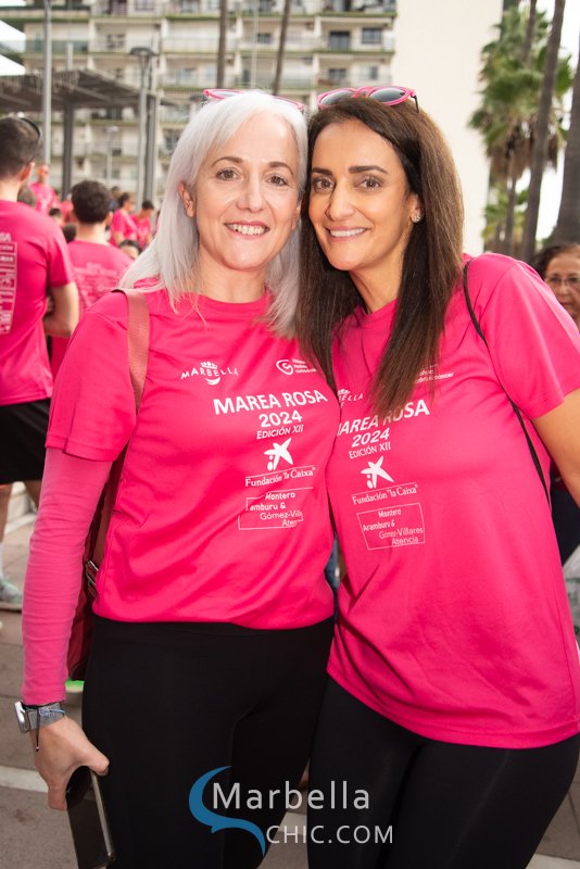 XII Carrera contra el cáncer de mama "Marea Rosa" en Marbella