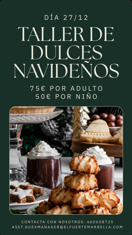 taller navideño hotel El fuerte Marbella