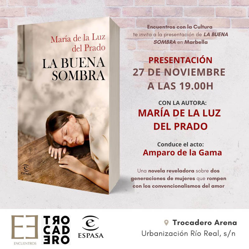 María de la Luz del Prado presenta libro