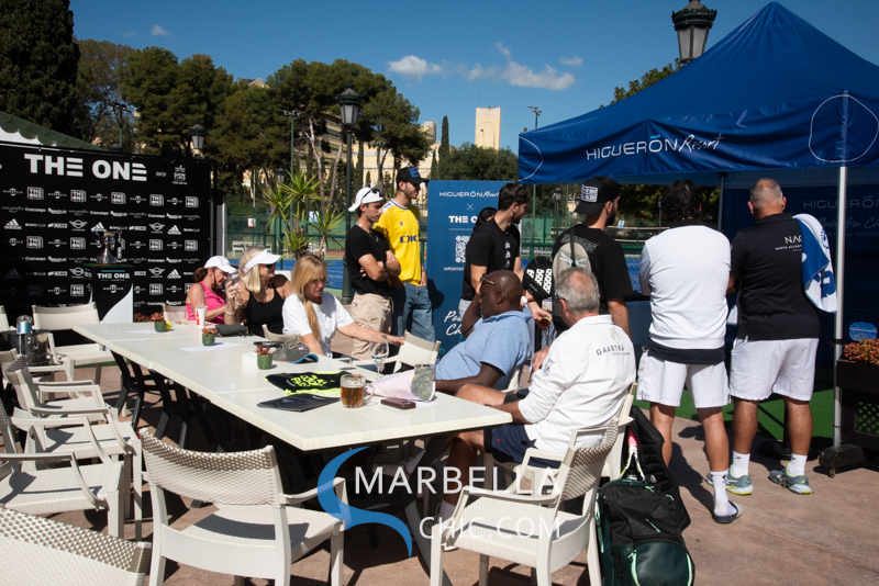 Primera prueba de The One en Los Monteros Racket Club