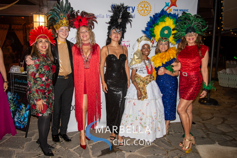 Carnaval brasileño solidario en Divot Marbella