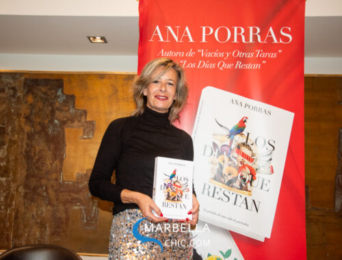 Ana Porras presenta novela en el hotel Don Pepe Marbella