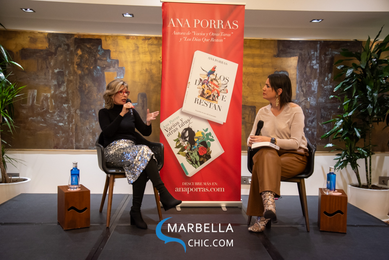 Ana Porras presenta su primera novela en el hotel Don Pepe Marbella