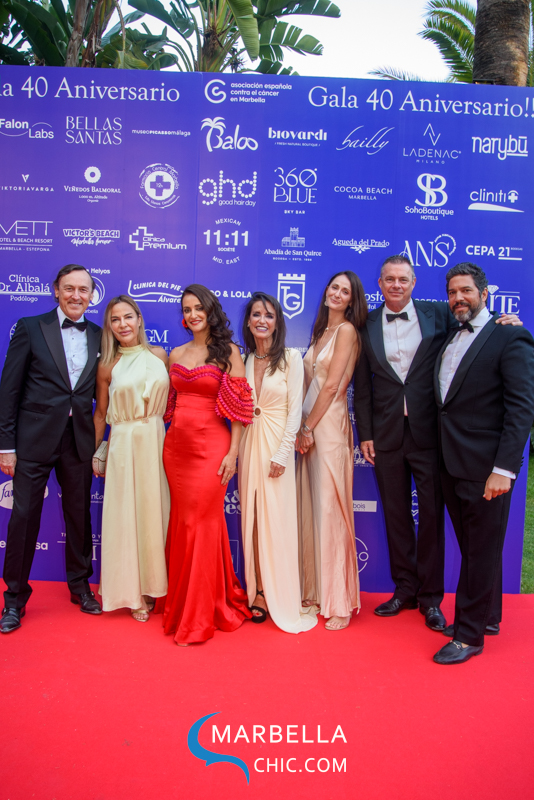 Casi 700 asistentes en el 40 aniversario de la Gala Contra el Cáncer Marbella