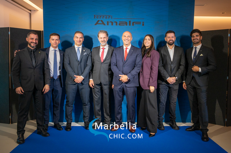 C. de Salamanca Marbella presenta el nuevo Ferrari Amalfi