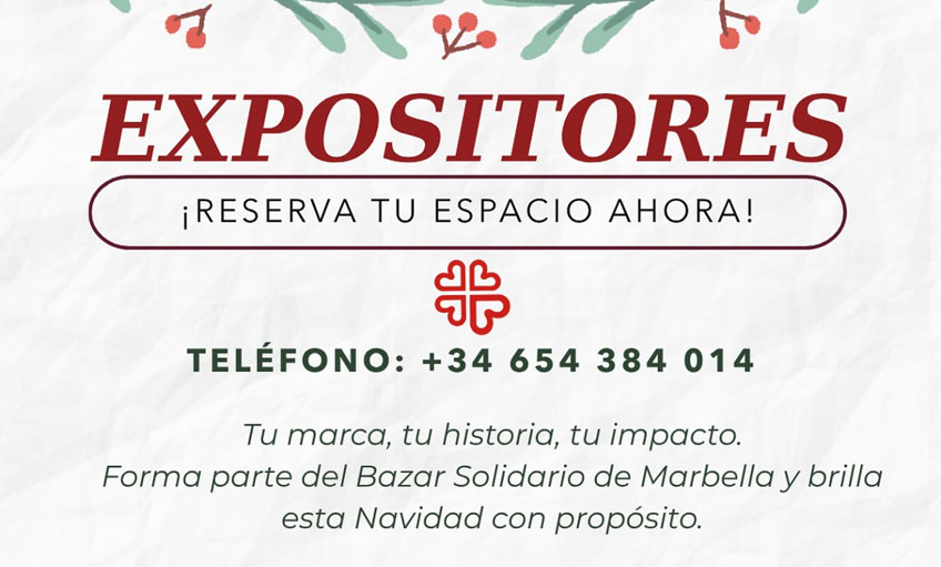bazar de cáritas marbella