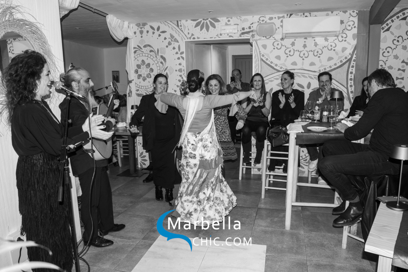 El flamenco conquista las noches de Marbella en Enea Casa de Comidas