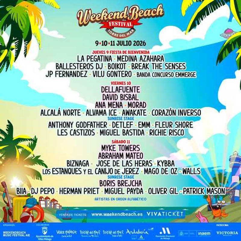 Weekend Beach Festival Torre del Mar 2026