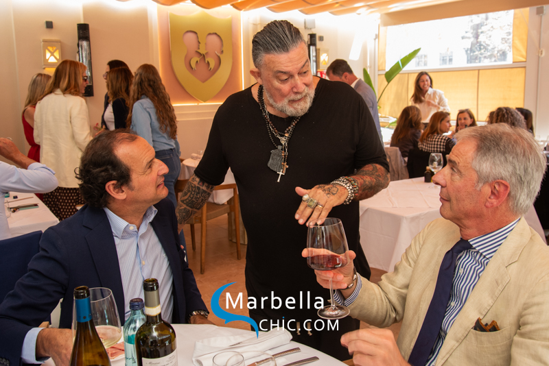 Almuerzo solidario de la Fundación Cesare Scariolo en la Filetteria Marbella