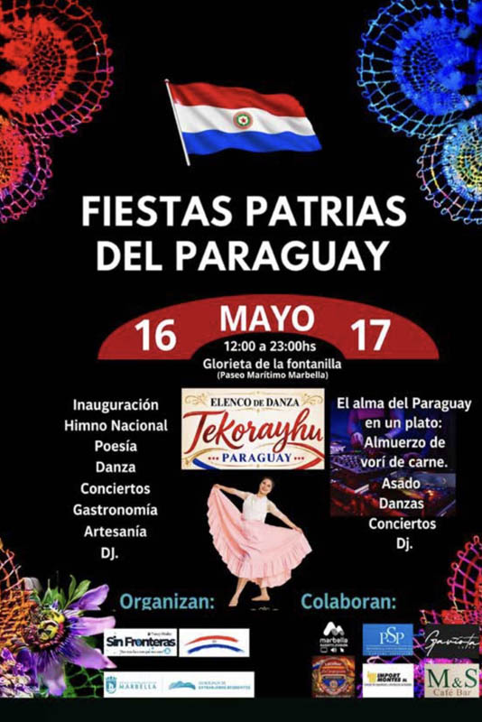 Fiestas patrias del Paraguay en Marbella