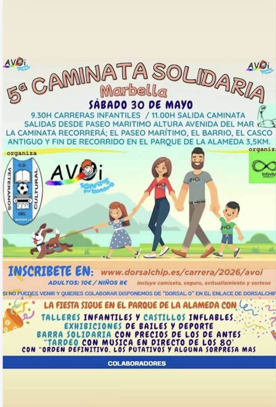 carrera solidaria Avoi Marbella