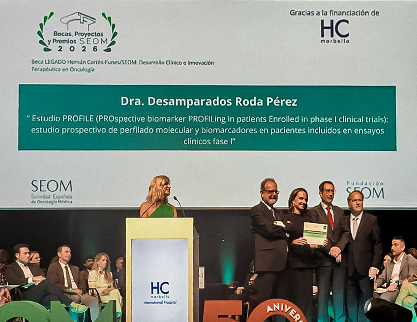 HC Marbella impulsa la investigación contra el cáncer con una nueva beca de SEOM